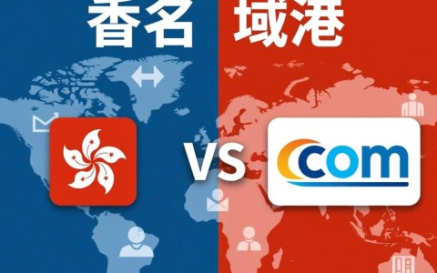 香港域名与com域名有何区别及优势？选择哪个更适合我的网站？