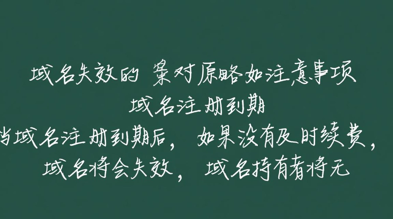 域名失效后,更换域名有哪些注意事项和操作步骤? 域名失效后,更换域名有哪些注意事项和操作步骤?