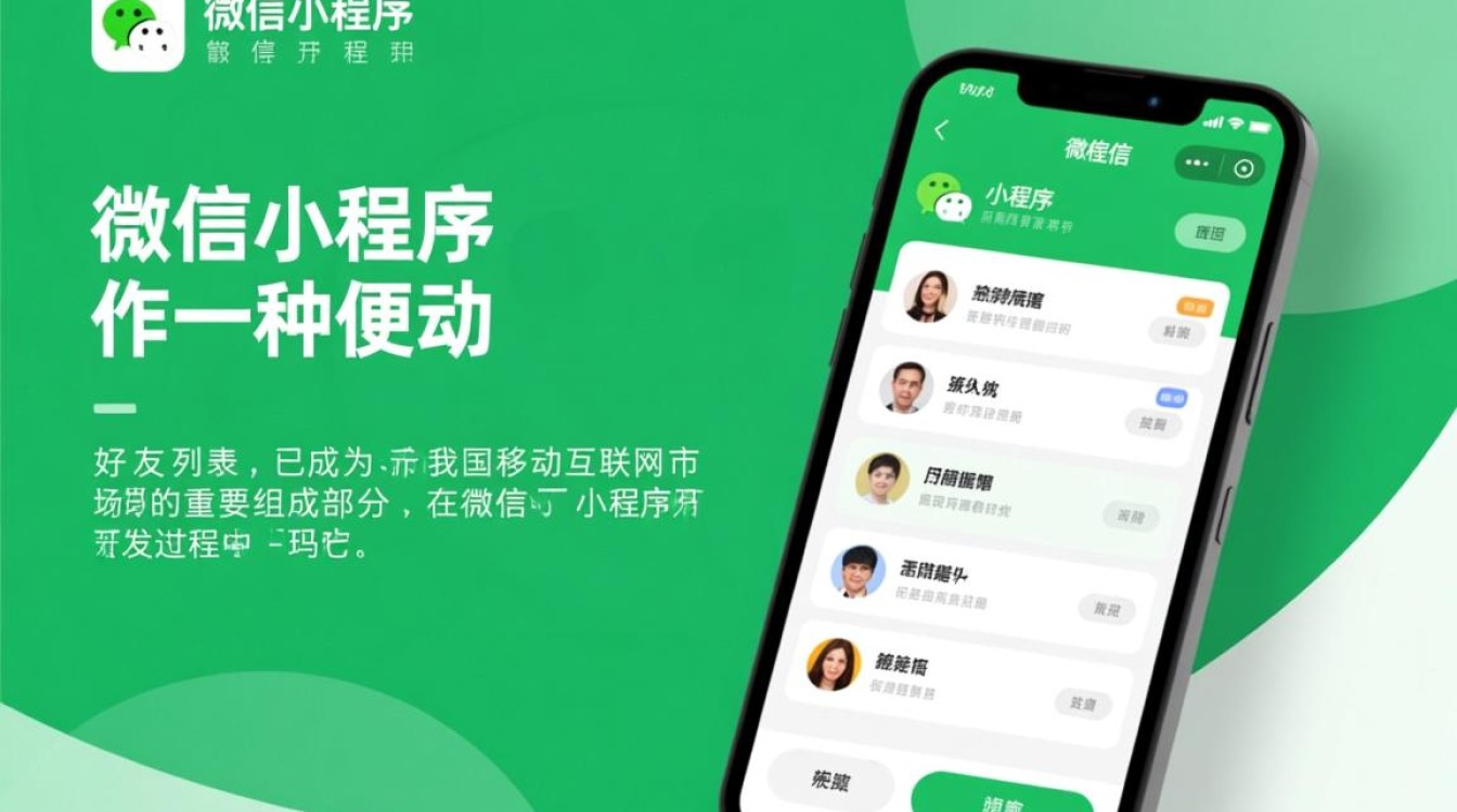 微信小程序开发中，如何有效管理小程序好友列表的增删改查功能？