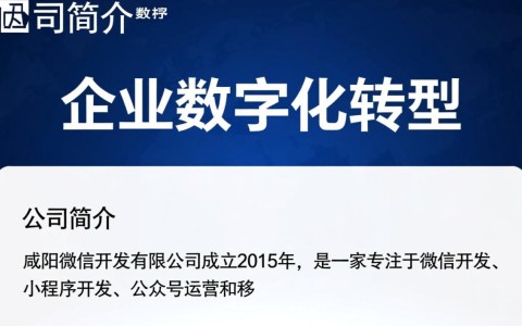 咸阳微信开发有限公司，其业务范围和市场前景如何？
