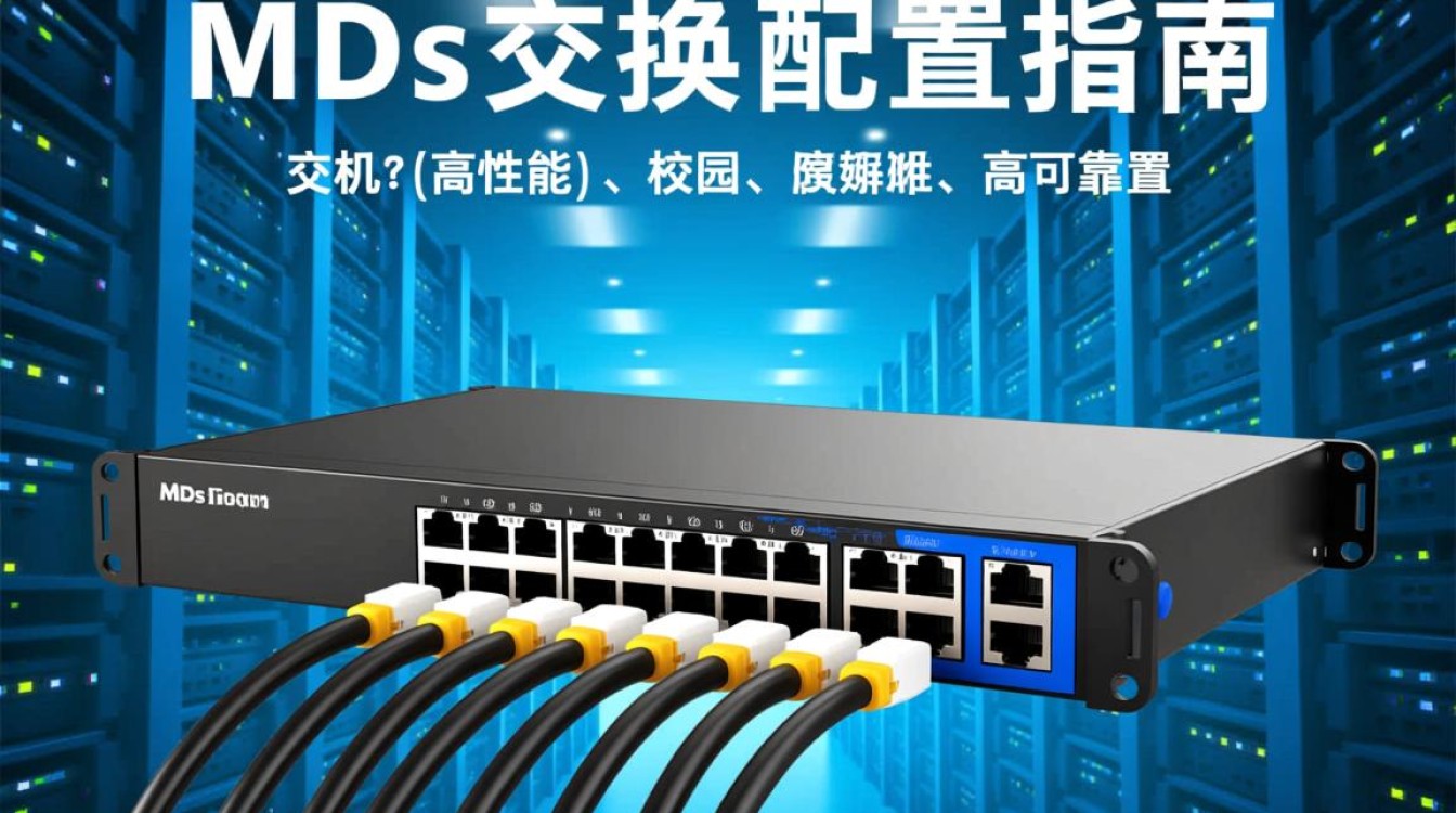 MDS交换机配置中，有哪些关键步骤或注意事项容易出错？