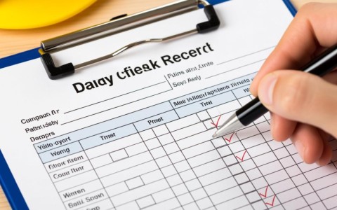 安全日常检查记录表，如何规范填写与高效管理？