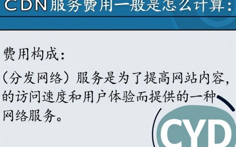 CDN服务费用究竟如何精准计算？不同因素有何影响？