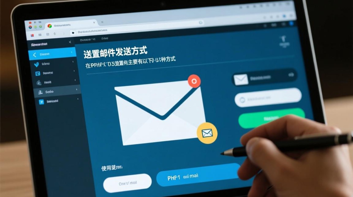 PHP发送邮件配置时，哪种邮件服务器协议更合适？如何确保邮件发送成功率？