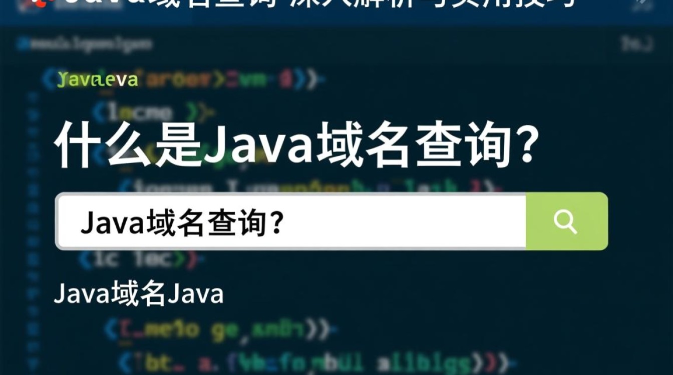 Java域名查询工具真的能准确吗？揭秘Java域名查询的真相与局限！