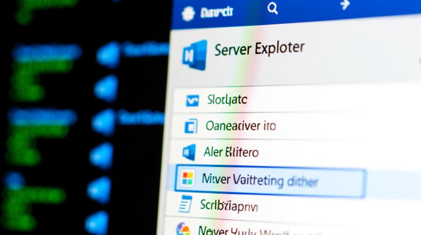找不到服务器资源管理器？在哪能打开或调出它？