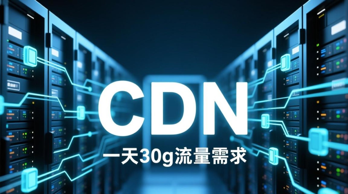 一天30g流量，选择多大带宽的CDN服务商更合适？