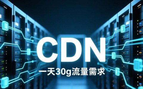 一天30g流量，选择多大带宽的CDN服务商更合适？