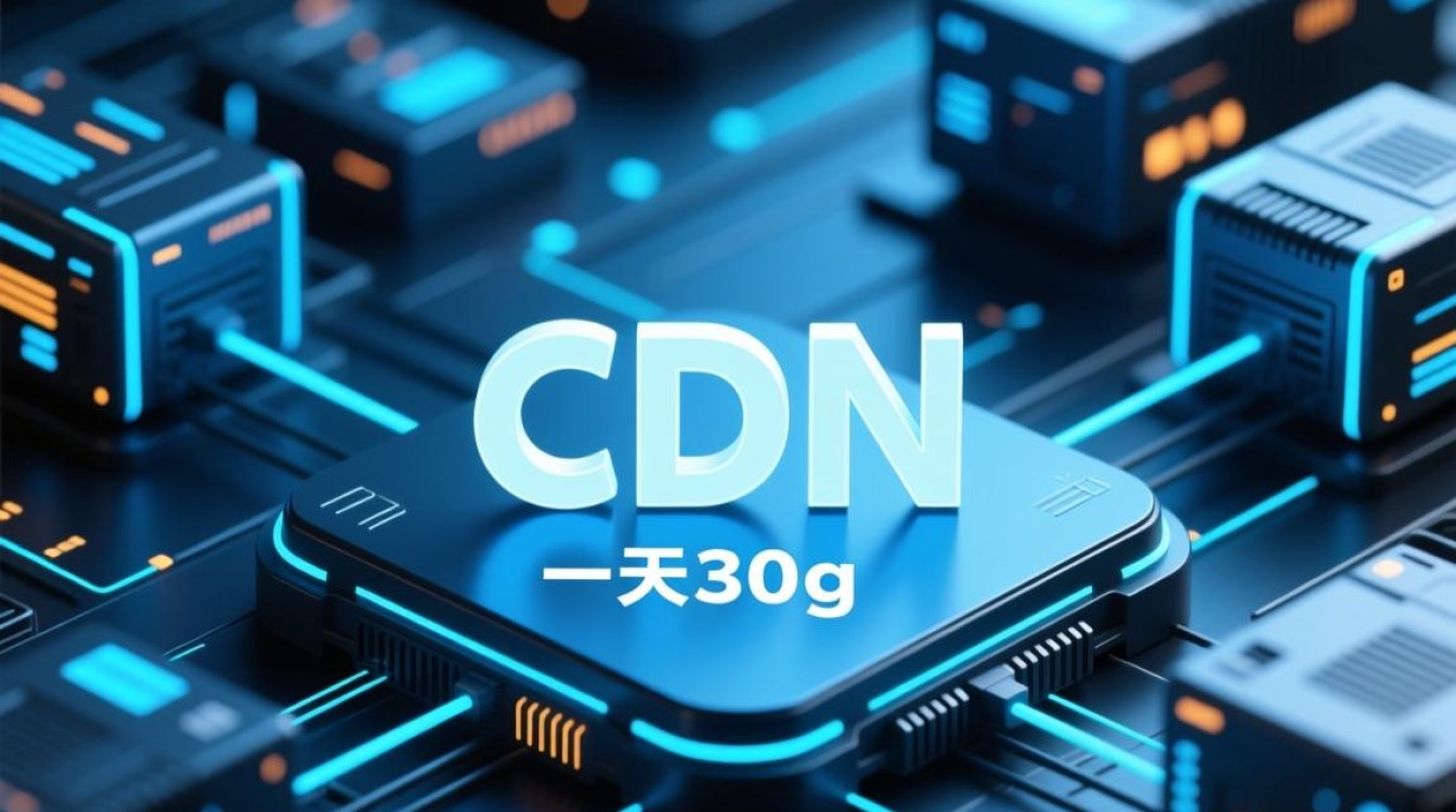 一天30g流量，选择多大带宽的CDN服务商更合适？
