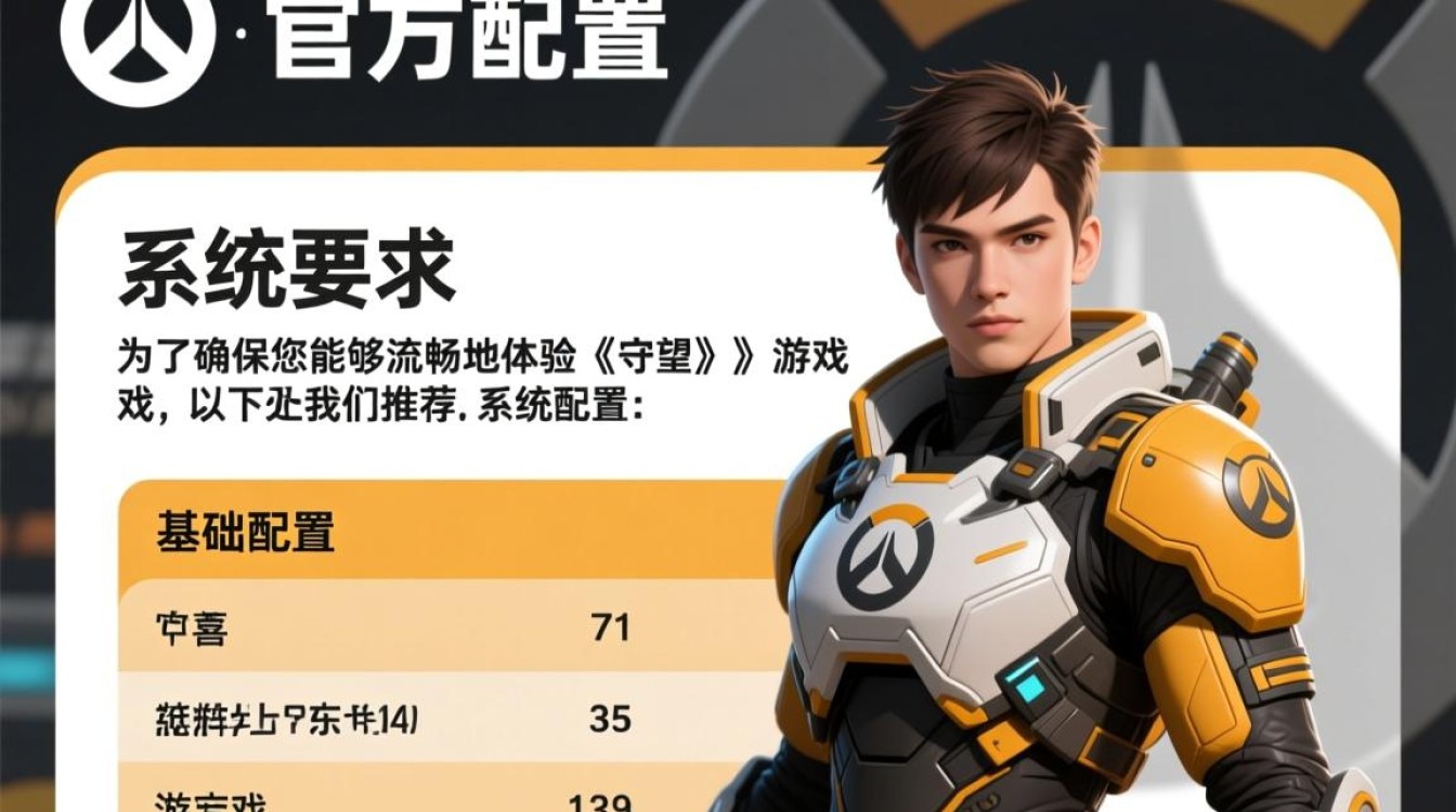 守望先锋官方配置要求是什么？如何判断我的电脑能否流畅运行？