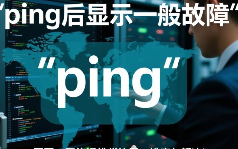 安全服务ping后显示一般故障是什么原因导致的？