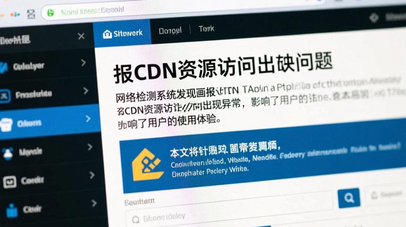为何网络检测揭示画报CDN资源访问频现故障，背后原因是什么？