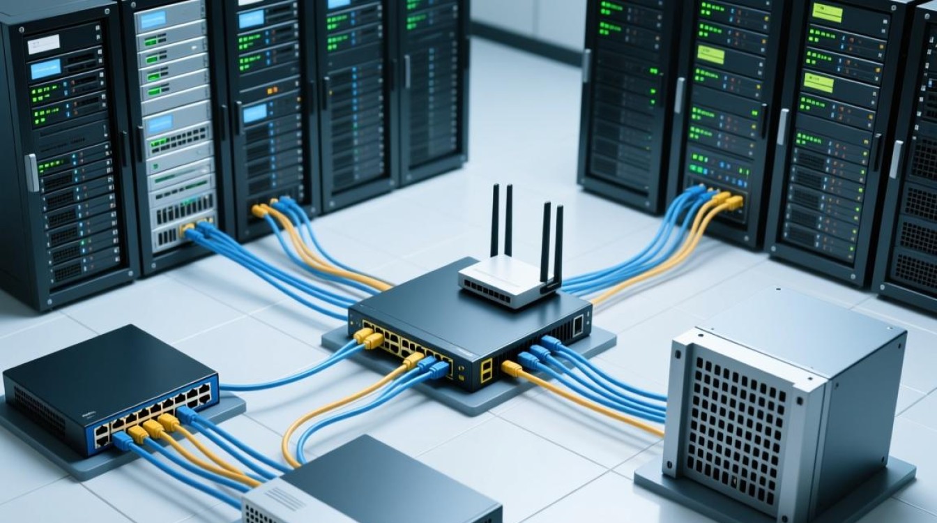 服务器路由器交换机防火墙如何正确连接？图示步骤详解