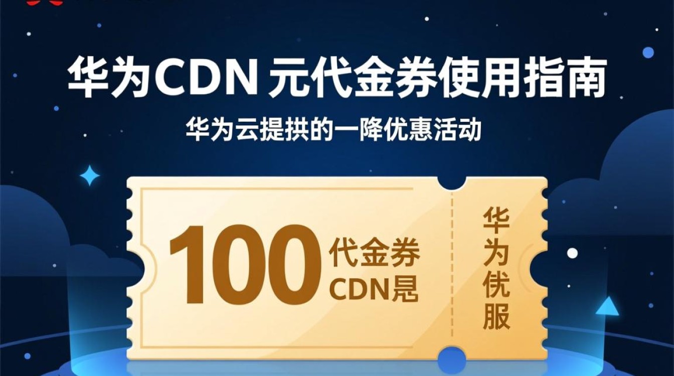 华为CDN 100元代金券在官网或指定平台购买后，具体的使用步骤和有效期是怎样的？