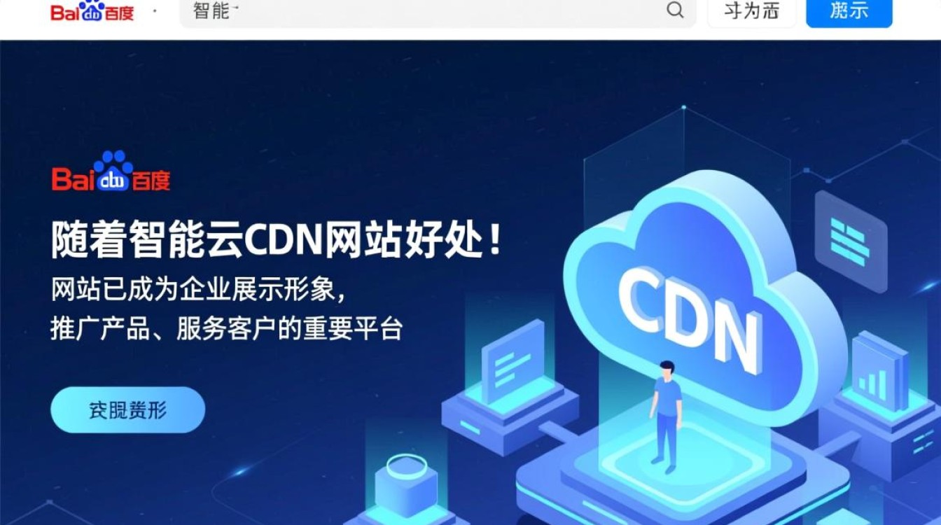 百度智能云CDN对网站流量提升和访问速度有何显著益处？