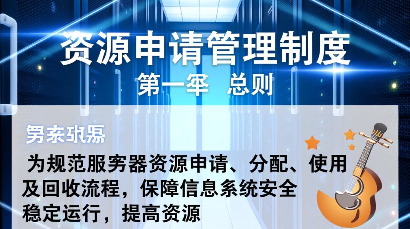 服务器资源申请管理制度具体流程是怎样的？