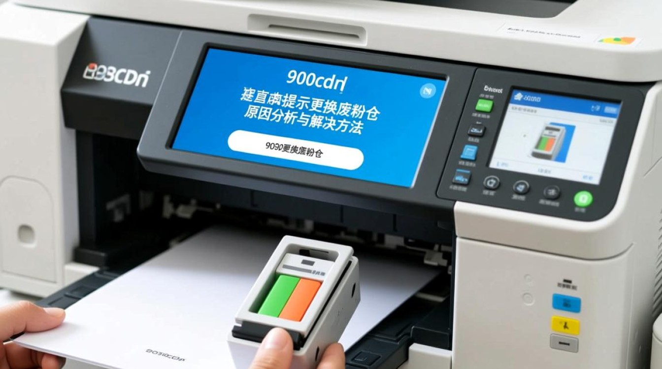 为何9030cdn频繁提示更换废粉仓？技术故障还是另有原因？