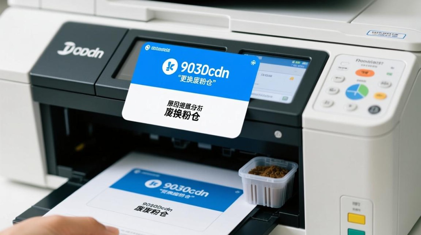 为何9030cdn频繁提示更换废粉仓？技术故障还是另有原因？