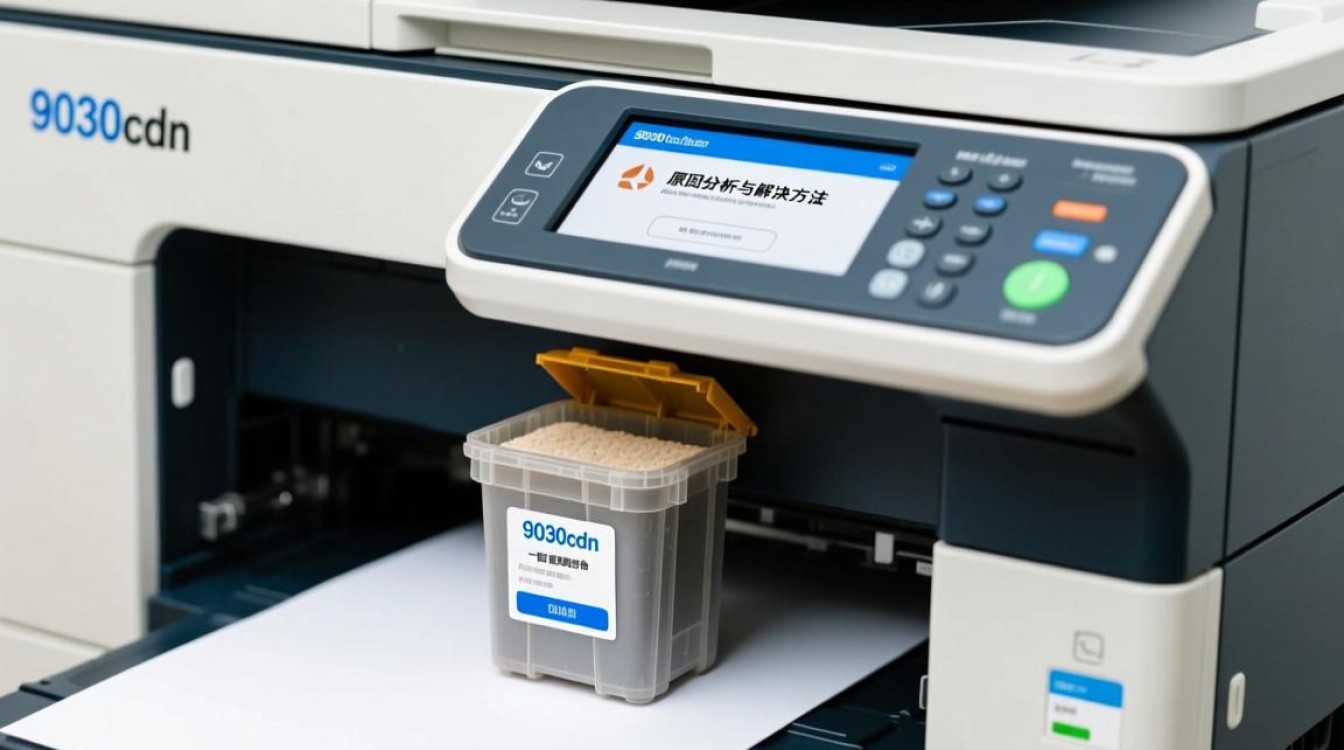 为何9030cdn频繁提示更换废粉仓？技术故障还是另有原因？