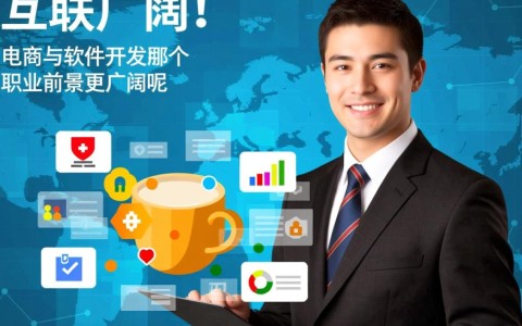 电商与软件开发哪个行业更有前景，更适合长期发展？