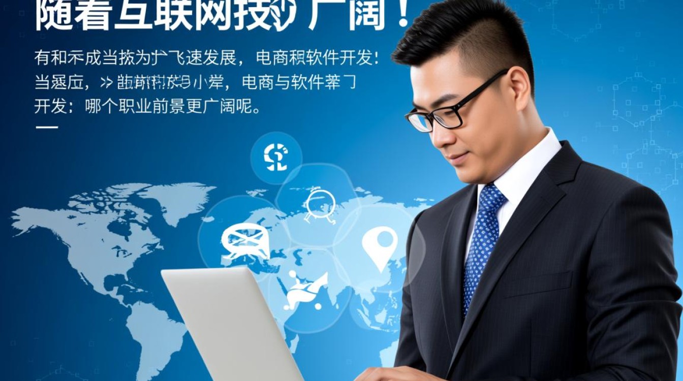 电商与软件开发哪个行业更有前景，更适合长期发展？