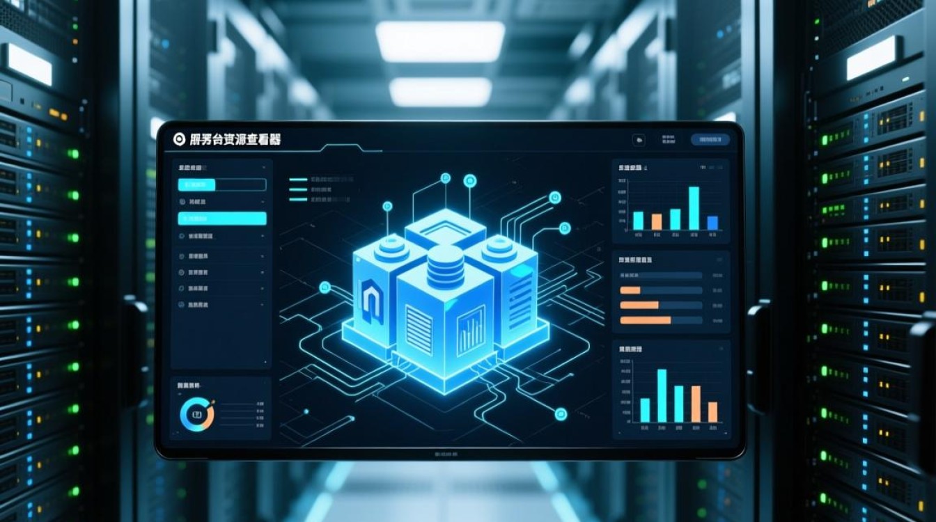 服务器资源查看器能实时监控哪些硬件指标？