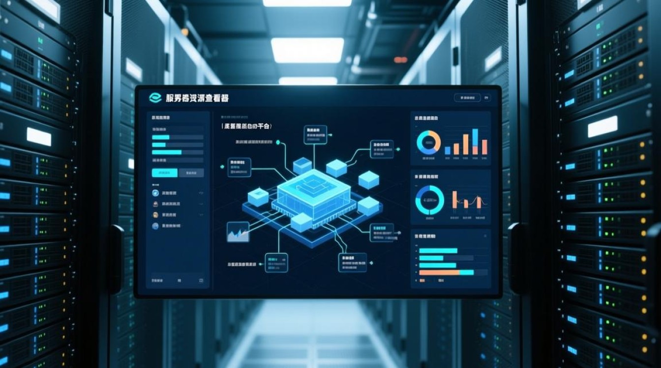 服务器资源查看器能实时监控哪些硬件指标？