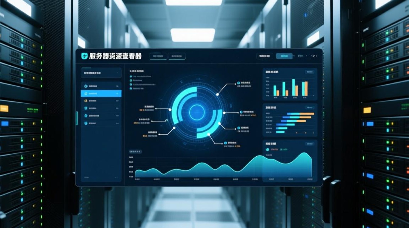 服务器资源查看器能实时监控哪些硬件指标？