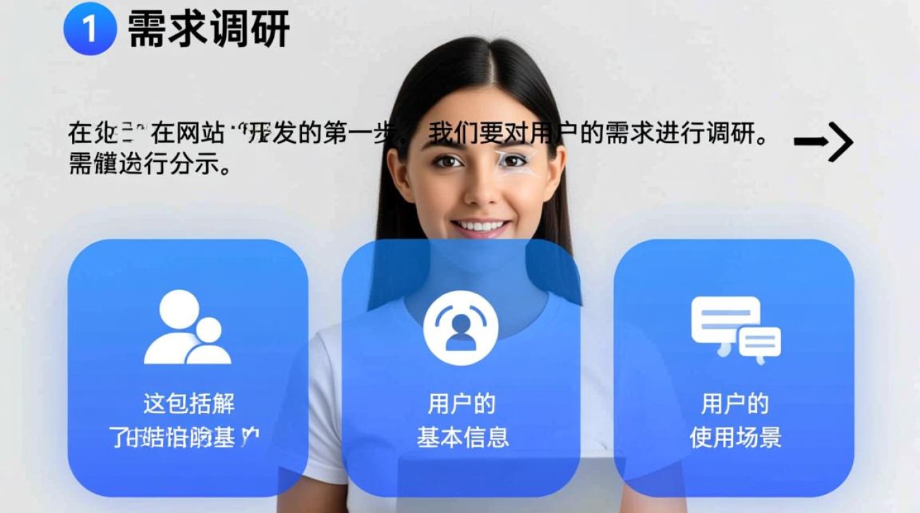 网站开发的最初阶段包括哪些关键步骤和要素？