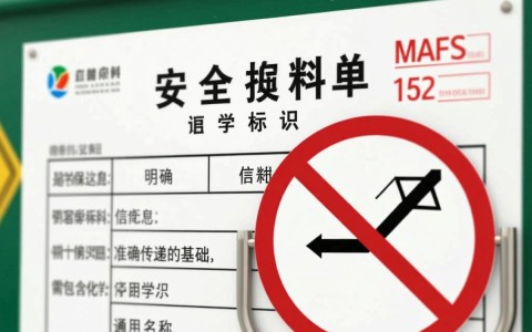 安全数据单必须包含哪几项基本内容？