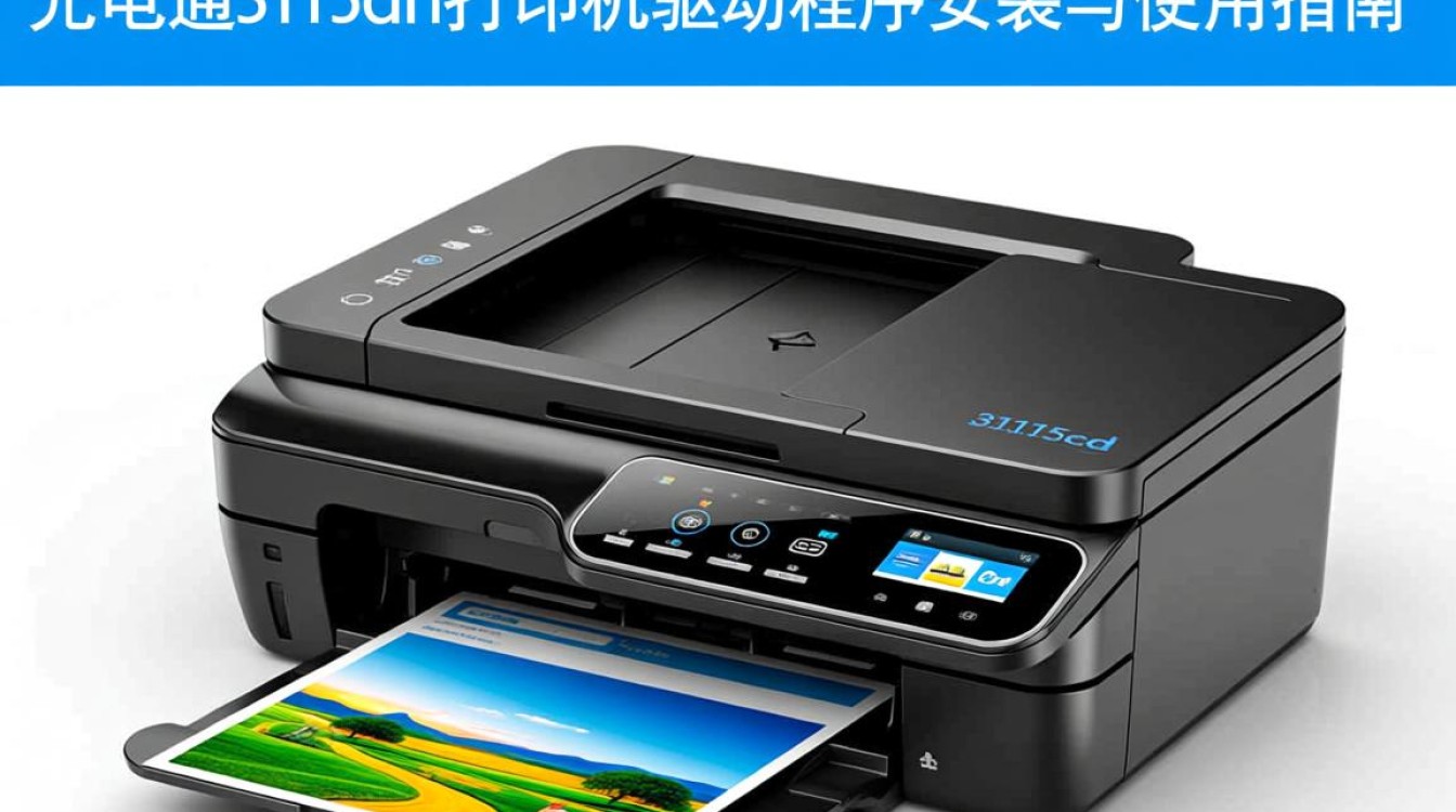 为何光电通3115cdn打印机驱动程序安装后无法正常使用？