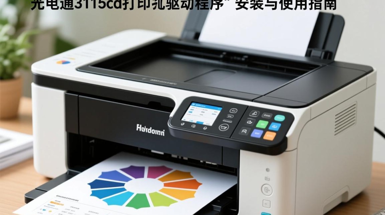 为何光电通3115cdn打印机驱动程序安装后无法正常使用？