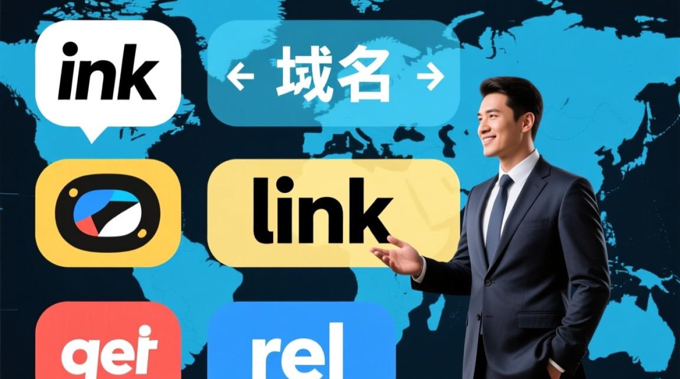 ink域名、link域名与red域名有何区别与联系？