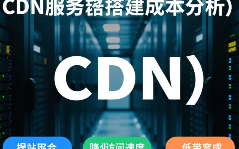 搭建一个cdn服务器大概需要多少费用？不同配置价格差异大吗？