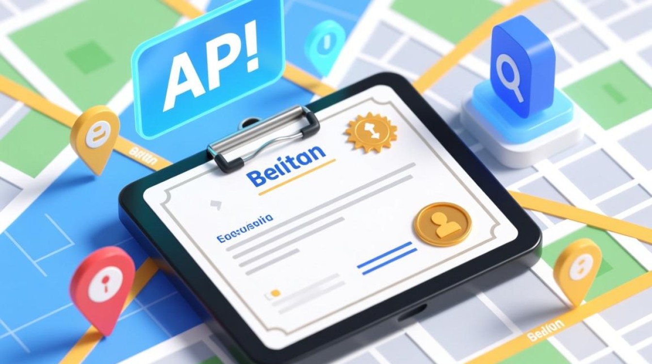 在地图数据服务API中，如何有效创建和凭证管理？