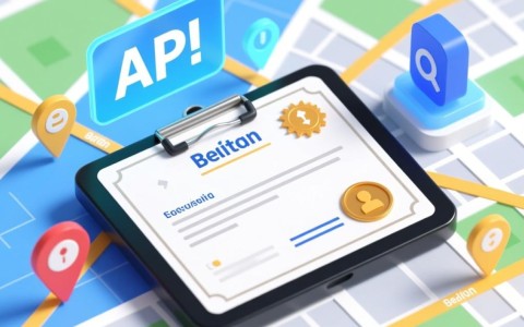 在地图数据服务API中，如何有效创建和凭证管理？