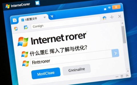 ie配置文件中隐藏的奥秘，如何优化浏览器设置？