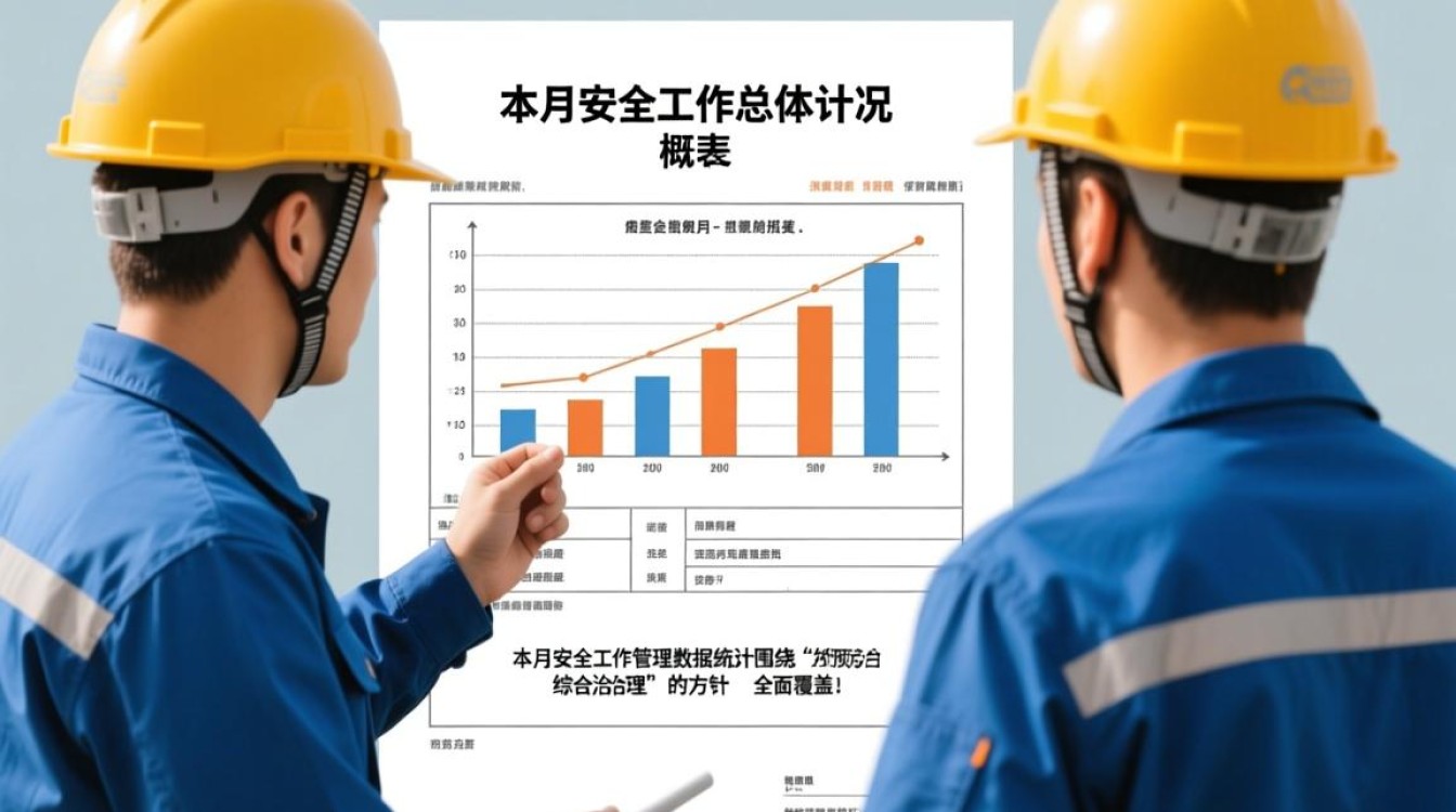 安全工作管理数据统计月报表应包含哪些关键指标？