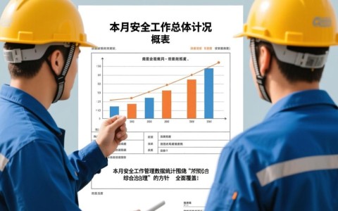 安全工作管理数据统计月报表应包含哪些关键指标？