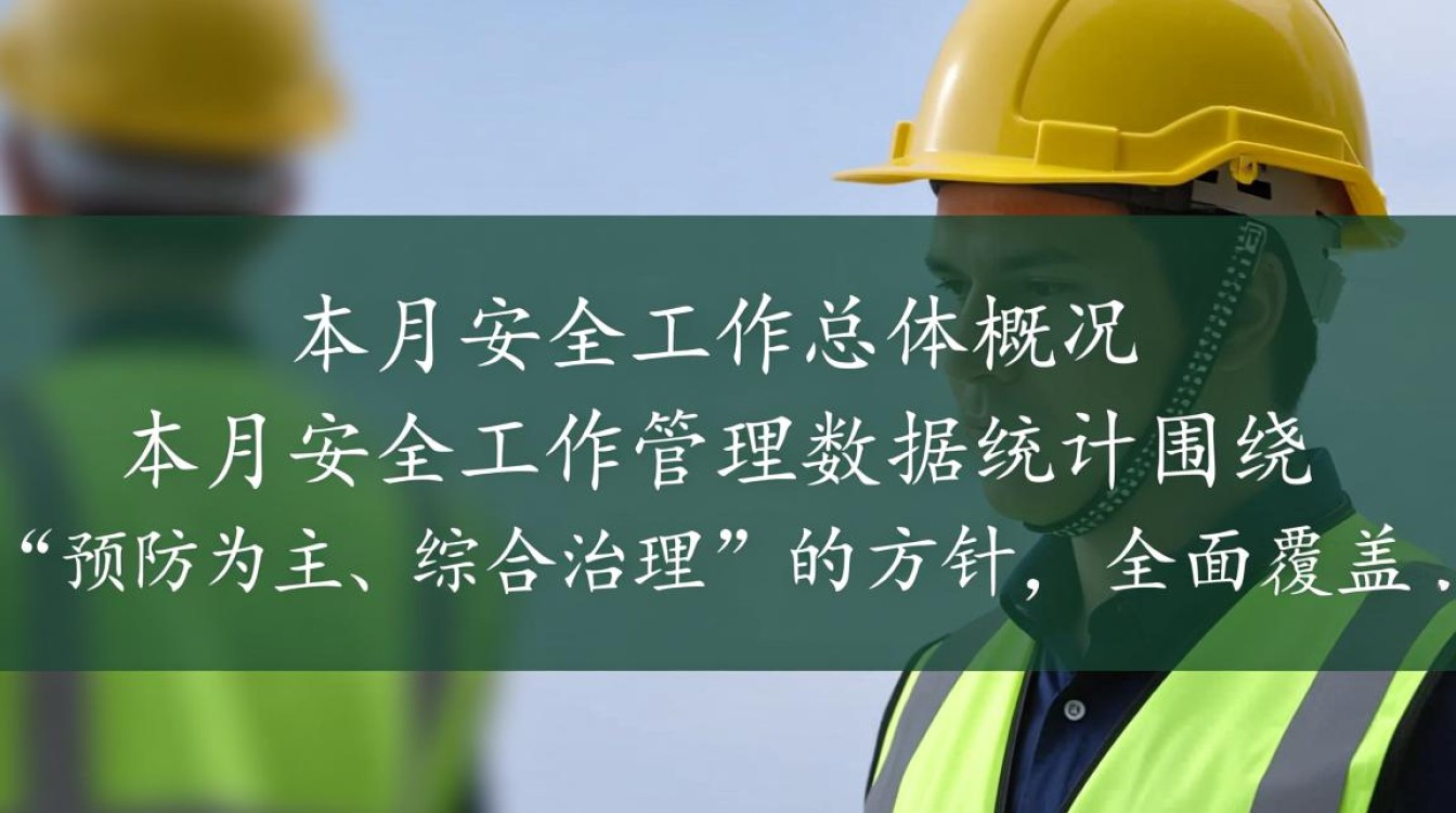 安全工作管理数据统计月报表应包含哪些关键指标？