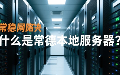 常德本地服务器，为何选择本地而非远程？优势何在？