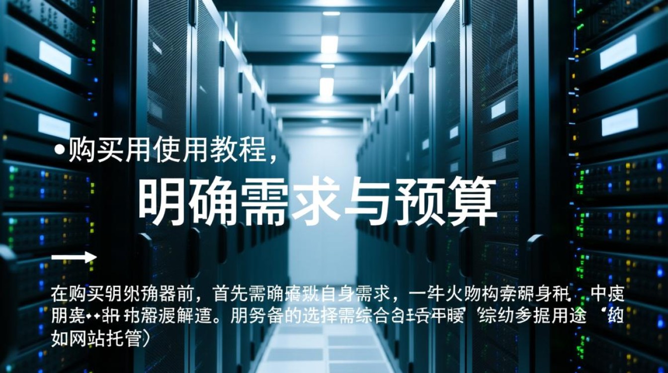 服务器购买及使用教程，新手该怎么选型号配置？