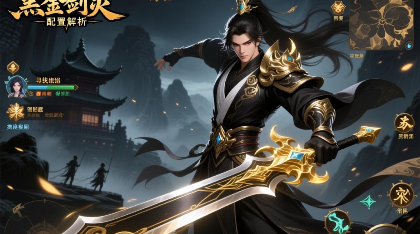黑金剑灵配置解析，如何打造最强阵容？