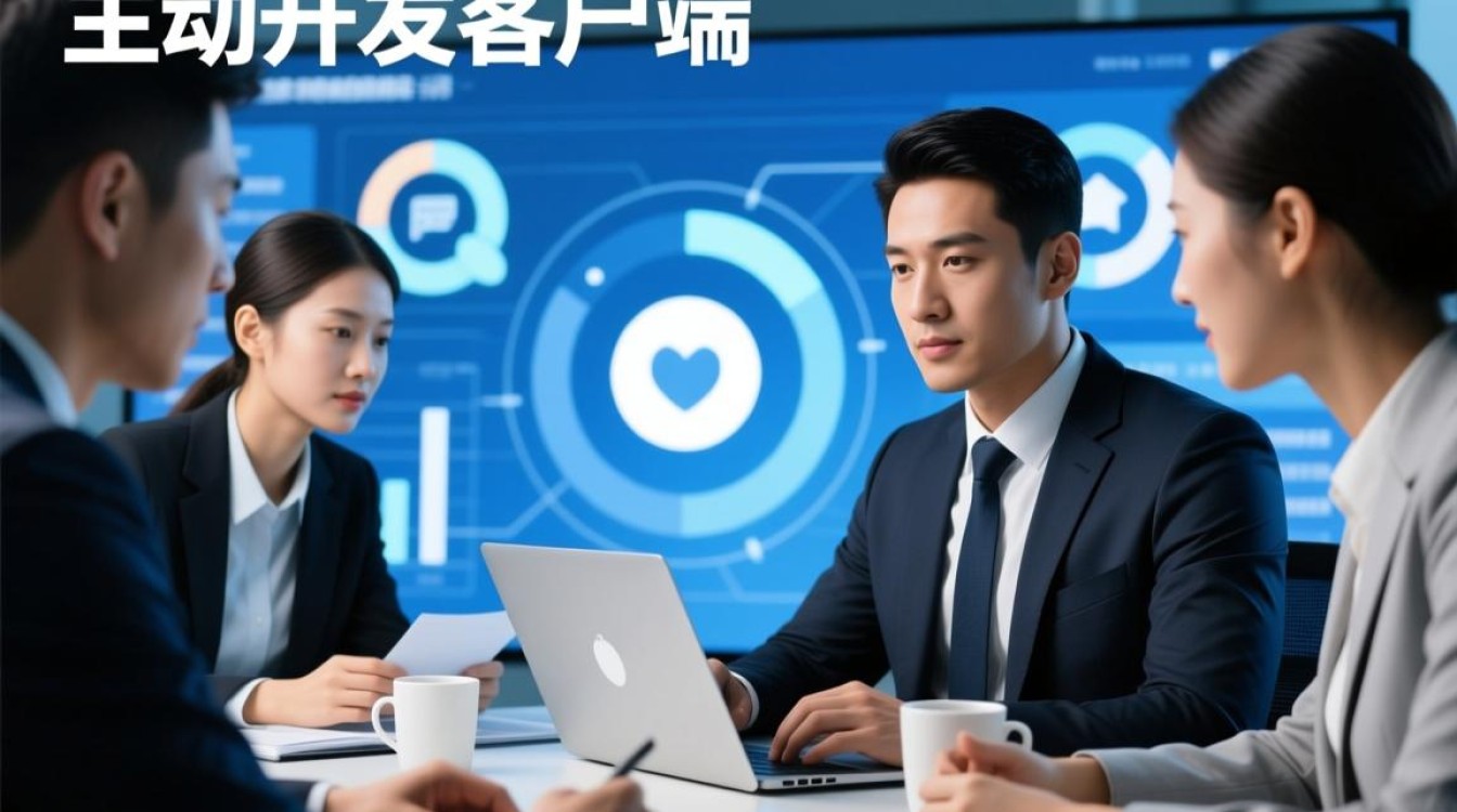 企业主动开发客户端，是出于何种战略考量？其市场影响和用户体验如何？