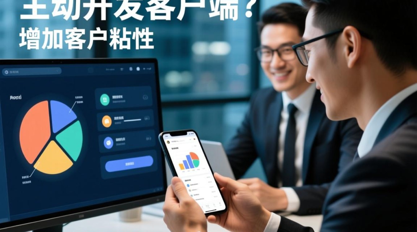 企业主动开发客户端，是出于何种战略考量？其市场影响和用户体验如何？