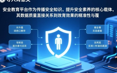 安全教育平台导入数据时，如何确保数据准确性与高效处理？