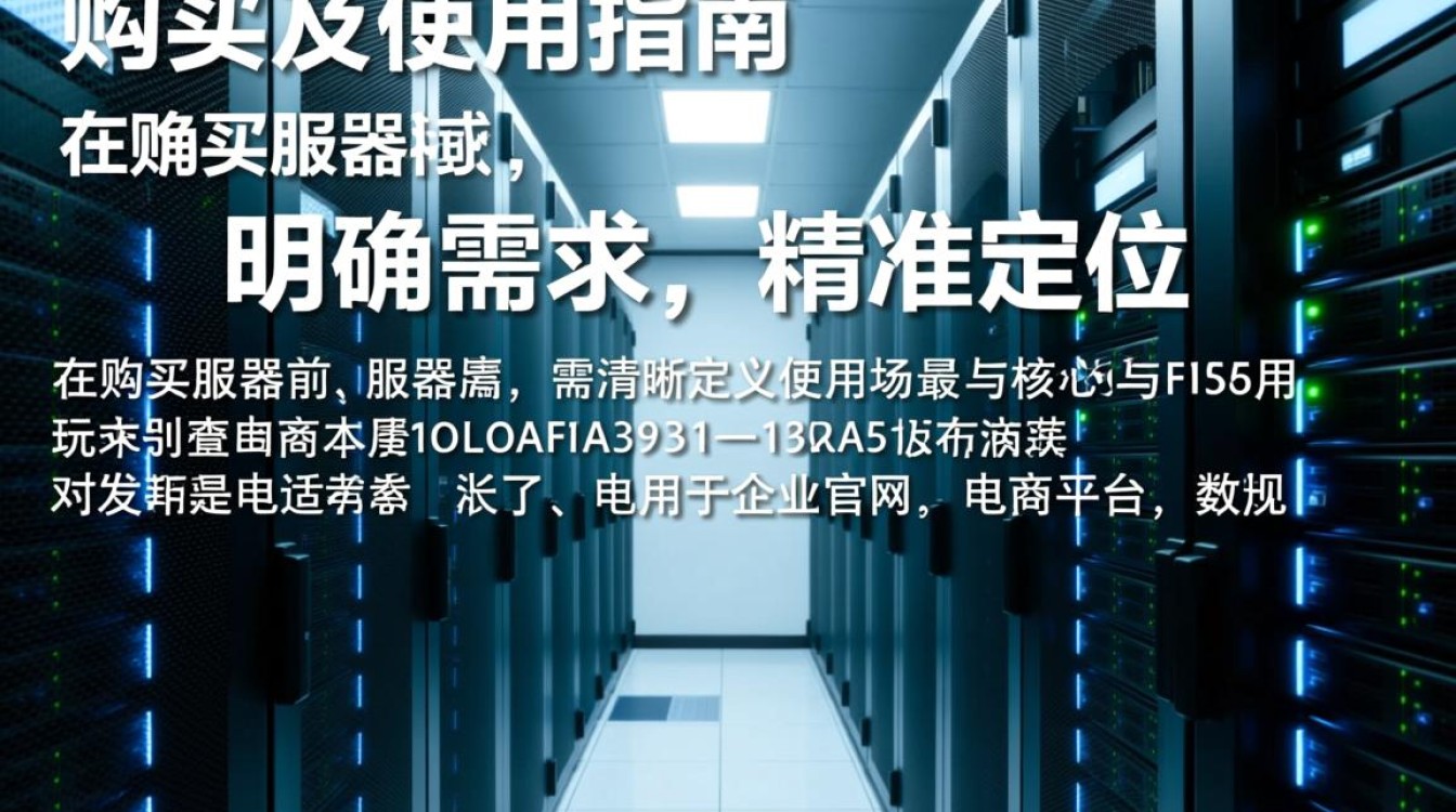 服务器购买及使用指南，新手如何选配与避坑？