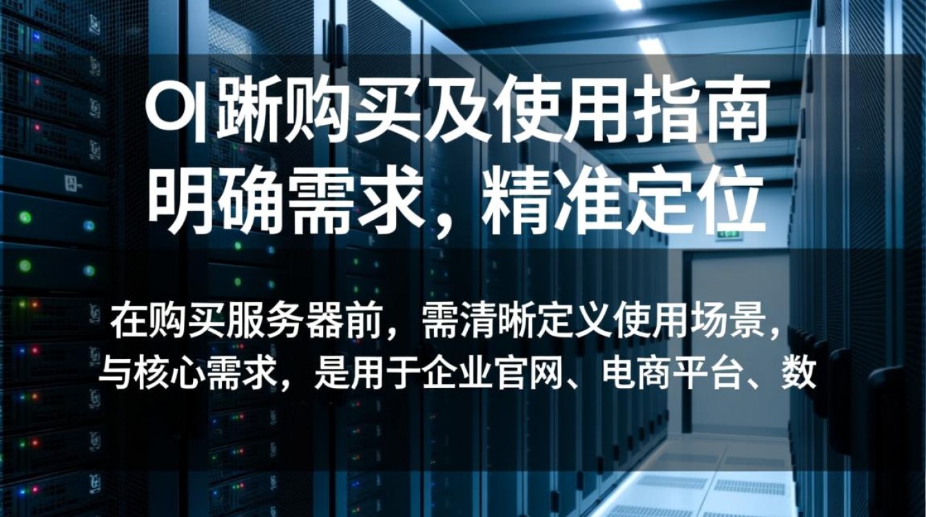 服务器购买及使用指南，新手如何选配与避坑？