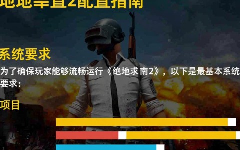绝地求生2最低配置要求是什么？如何优化游戏体验？