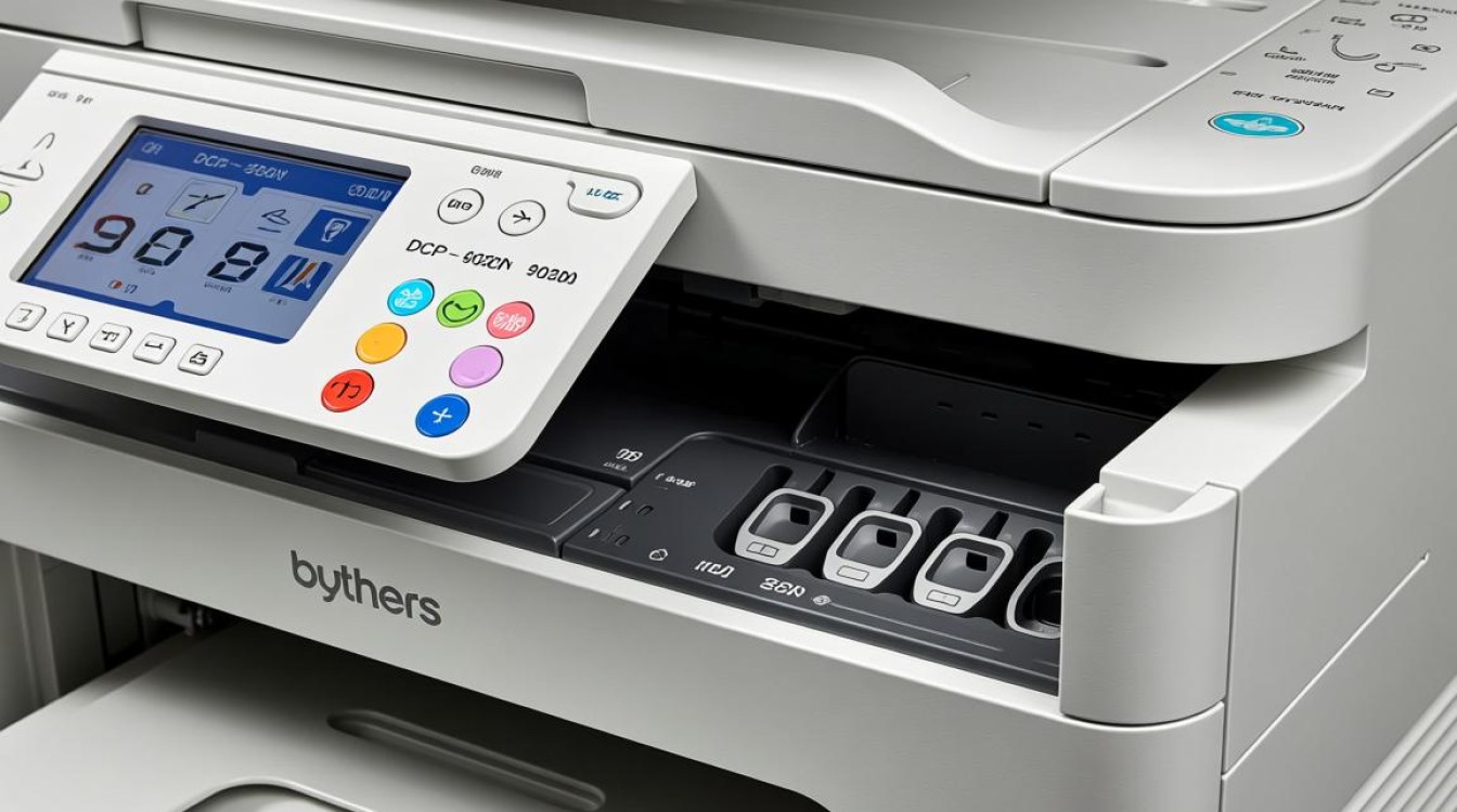 兄弟打印机DCP-9020CDN废粉仓更换教程及常见问题解答？